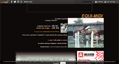 Desktop Screenshot of equi-midi.fr